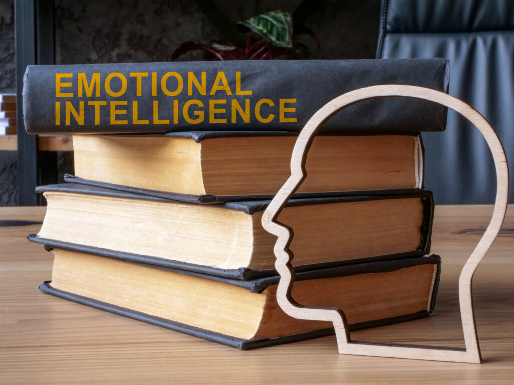 Book About Emotional Intelligence EI On The Desk.