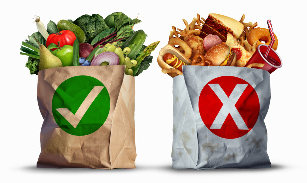 Healthy And Unhealthy Food